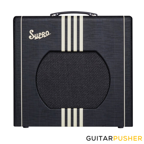 Supro Delta King 12 15-Watt 1x12" All-Tube Combo Amplifier (Black/Cream)
