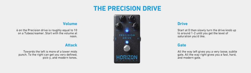 horizon precision drive pedal Horizon Devices Precision Drive – GuitarPusher