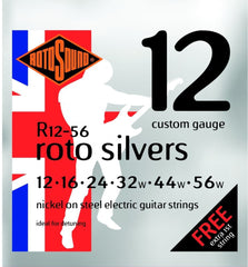 Rotosound Custom Gauge Nickel Electric Guitar String Set - GuitarPusher