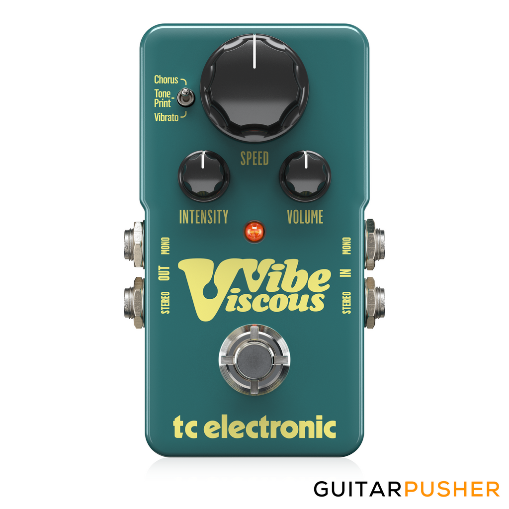 tc electronic Vibe Viscous ギターエフェクター TC Electronic Viscous Vibe Pedal – GuitarPusher