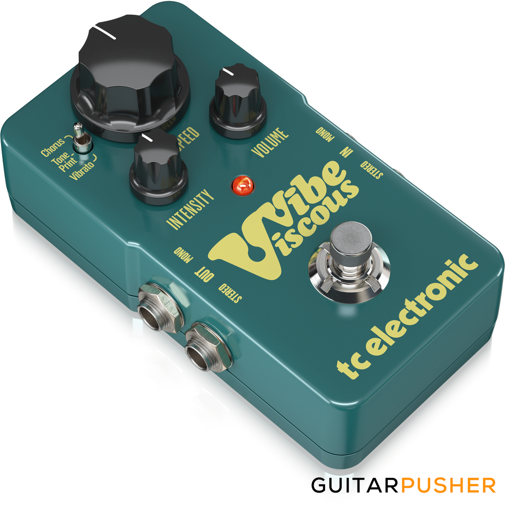 TC Electronic Viscous Vibe Pedal – GuitarPusher TC Electronic Viscous Vibe Pedal – GuitarPusher
