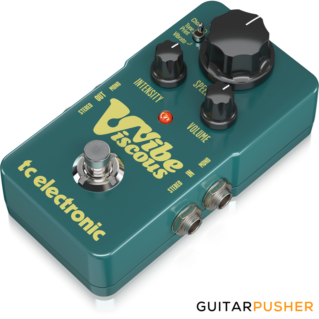 tc electronic Viscous Vibe 本体 TC Electronic Viscous Vibe Pedal – GuitarPusher