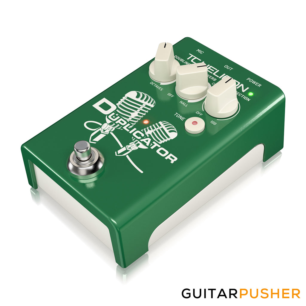 TC Helicon Duplicator Vocal Effects Pedal GuitarPusher
