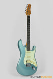 Tagima TG-540 HSS Stratocaster Woodstock Series - Lake Placid Blue (Ebony/Mint)