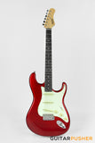 Tagima New T-635 Classic Series S Style Electric Guitar - Metallic Red (Rosewood Fingerboard/Mint Green Pickguard)