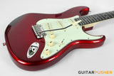 Tagima New T-635 Classic Series S Style Electric Guitar - Metallic Red (Rosewood Fingerboard/Mint Green Pickguard)