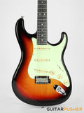 Tagima New T-635 Classic Series S Style Electric Guitar - Sunburst (Rosewood Fingerboard/Mint Green Pickguard)