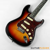Tagima New T-635 Classic Series S Style Electric Guitar - Sunburst (Rosewood Fingerboard/Tortoise Shell Pickguard)