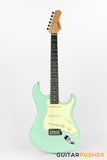 Tagima New T-635 Classic Series S Style Electric Guitar - Surf Green (Rosewood Fingerboard/Mint Green Pickguard)
