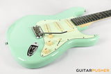 Tagima New T-635 Classic Series S Style Electric Guitar - Surf Green (Rosewood Fingerboard/Mint Green Pickguard)