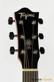 Tagima TW-25 EQ Dreadnought Acoustic-Electric Guitar - Black