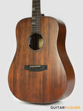 Tyma HD-350ME Solid Top Dreadnought Acoustic-Electric Guitar with T-200 preamp
