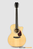 Tyma TG-12 Solid Sitka Spruce Top Rosewood Grand Auditorium Acoustic-Electric Guitar w/ Fishman INK-300 Pickup System