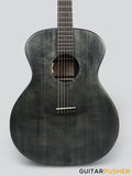 Tyma V-2ME Solid Top Auditorium Acoustic Guitar Spruce/Macassar Ebony with Pickup
