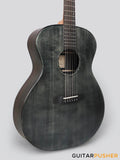 Tyma V-2ME Solid Top Auditorium Acoustic Guitar Spruce/Macassar Ebony with Pickup