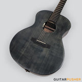 Tyma V-2ME Solid Top Auditorium Acoustic Guitar Spruce/Macassar Ebony with Pickup