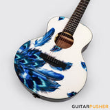 Tyma V-3 Plume Solid Top GS Mini 36 Acoustic Guitar