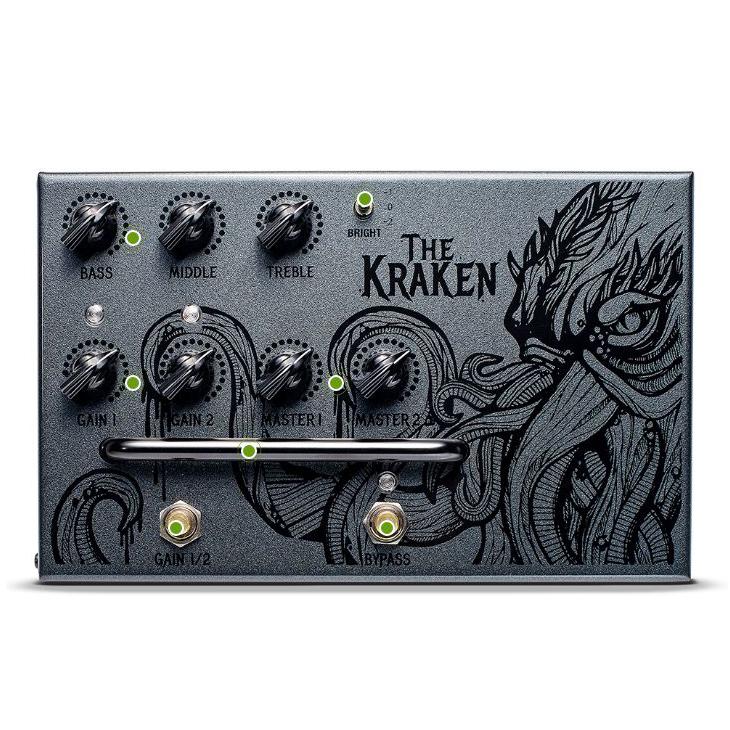ギター victory kraken v4 preamp pedal Victory Amps V4 The Kraken Two-Mode All-Tube Preamp Pedal
