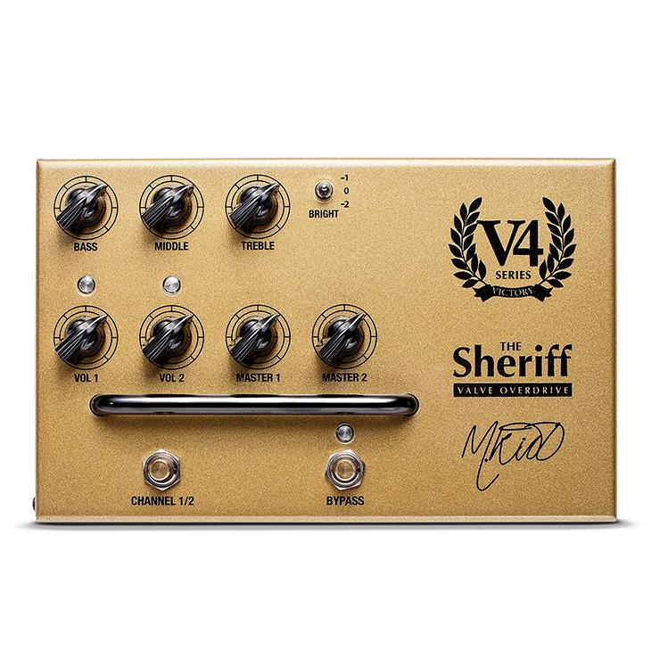 Victory Amps V4 The Sheriff Two-Mode All-Tube Preamp Pedal – GuitarPusher