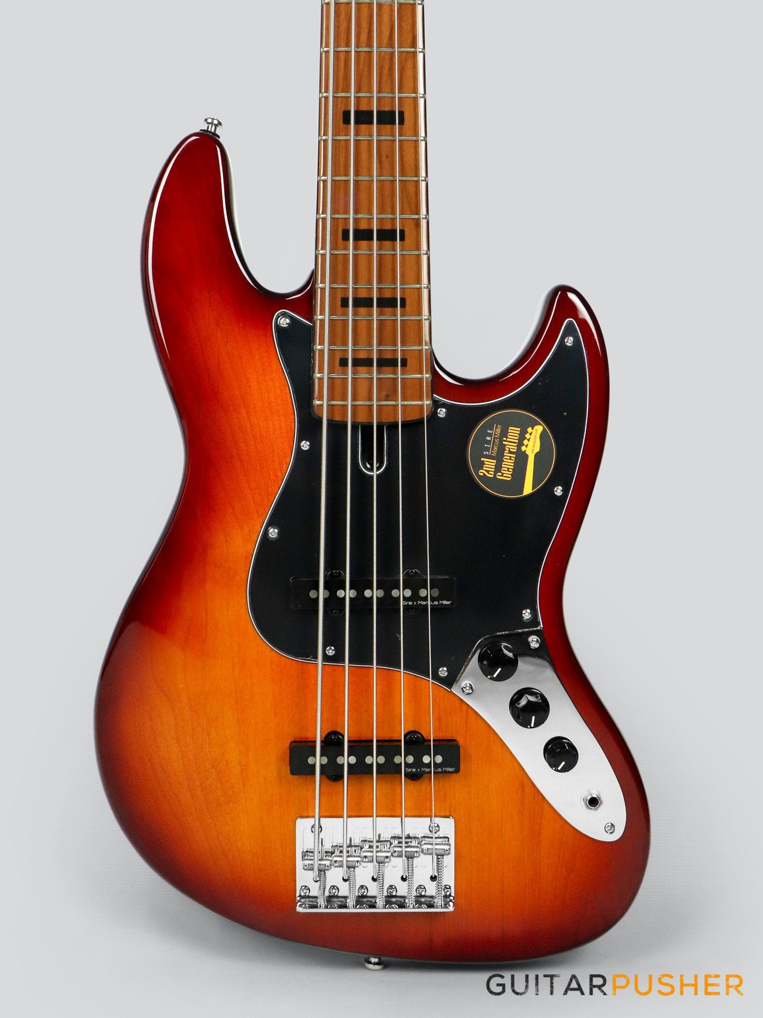 Sire V5 Alder 5-String JB Bass - Tobacco Sunburst – GuitarPusher