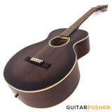Vintage V880AQ Historic Series Parlour Acoustic Guitar - Aged Finish