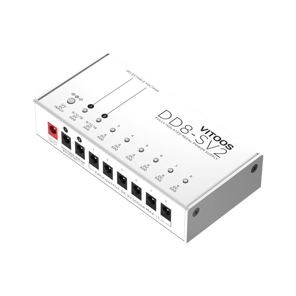 Vitoos DD8-SV2 8-Output Fully Isolated Power Supply (9-18V