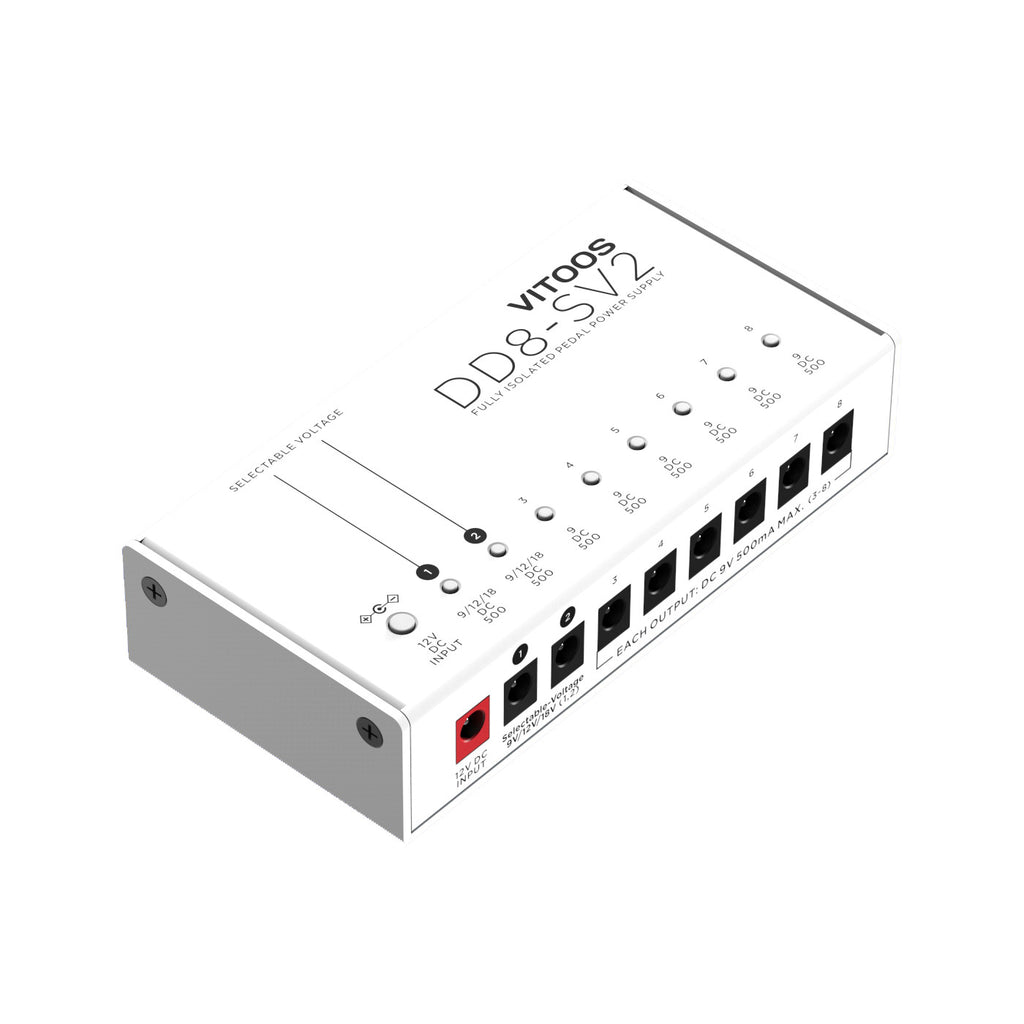 VITOOS DD8-SV2　パワーサプライ Vitoos DD8-SV2 8-Output Fully Isolated Power Supply (9-18V