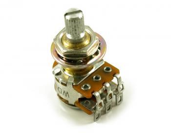 WD Center Detent Blend Potentiometer 3/8 shaft US Spec - GuitarPusher