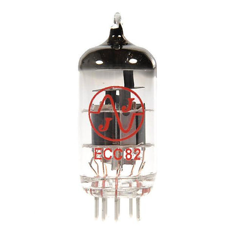 JJ Electronics 12AU7/ECC82 Vacuum Tube for Electric Guitar Amplifier - GuitarPusher
