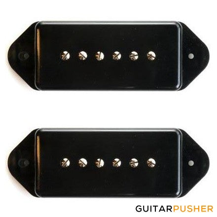 Bareknuckle Blue Note P90 Calibrated Pickup Set Dogear Black