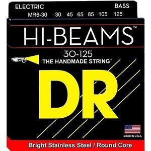 DR Hi-Beams Stainless Steel 6-String  Bass Strings