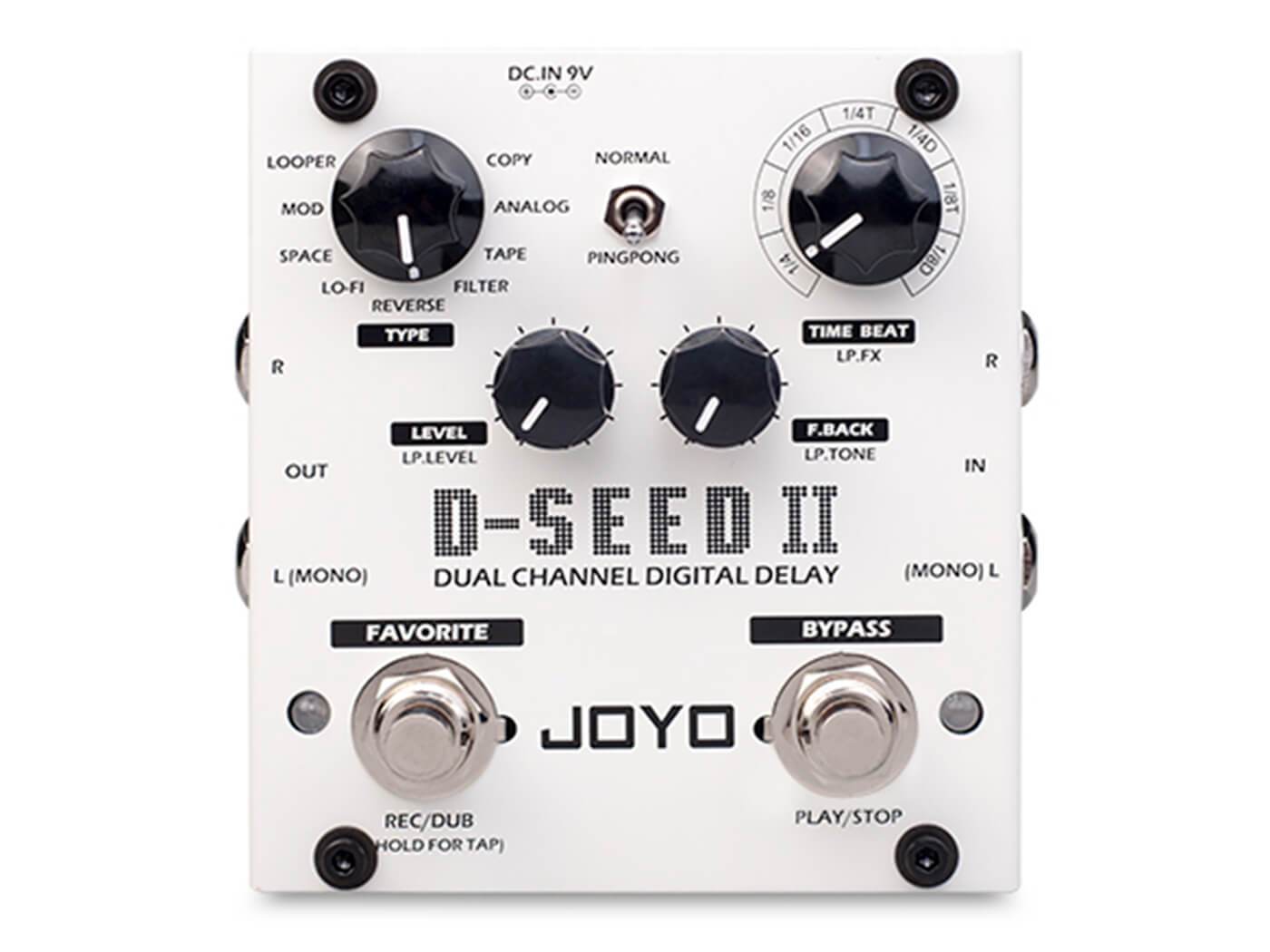 Joyo D-SEED II Delay Machine Effect Pedal – GuitarPusher