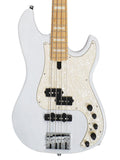 Sire P7 Swamp Ash 4-String (2nd gen) Bass Guitar with Premium Gig Bag - White Blonde