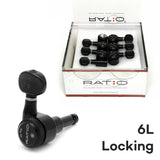 Graphtech RATIO Electric Locking 6 In-line Classic Black 2 Pin PRL-8731-B0