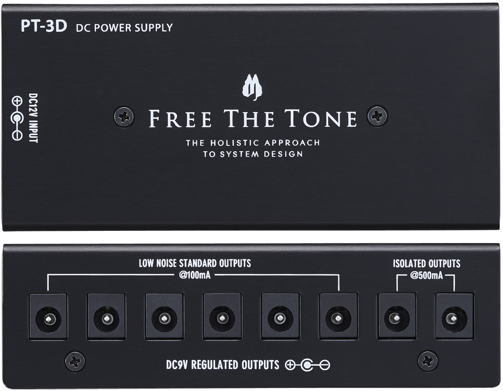 Free The Tone PT-3D Isolated DC Power Supply – GuitarPusher Free The Tone PT-3D Isolated DC Power Supply – GuitarPusher