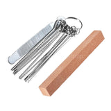 GP Nut Slot File and Sanding Block (to lower nut action)