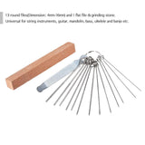 GP Nut Slot File and Sanding Block (to lower nut action)