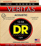 DR Veritas Long Life Phosphor Bronze Acoustic Guitar Strings - GuitarPusher