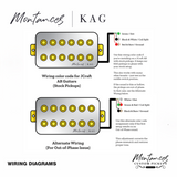 Montances KAG OVERWOUND Bridge Pickup - Jam Bumanlag Signature - Chrome Gold