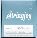 Stringjoy Orbiters Electric Guitar String Set - BALANCED 10.5s Light Plus (10.5 13.5 17 28 38 50)