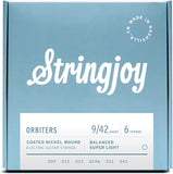 Stringjoy Orbiters Electric Guitar String Set - BALANCED 9s Super Light (9 12 15 24w 32 42)