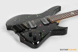 Aguda Black Hole Headless Electric Guitar Mahogany Body Ebony Fretboard - Art Attack