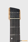 Aguda Black Hole Headless Electric Guitar Mahogany Body Ebony Fretboard - Copper Sparkle
