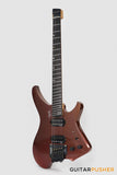 Aguda Black Hole Headless Electric Guitar Mahogany Body Ebony Fretboard - Copper Sparkle