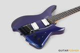 Aguda Black Hole Headless Electric Guitar Mahogany Body Ebony Fretboard - Metallic Neptune