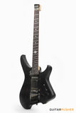Aguda Black Hole Headless Electric Guitar Mahogany Body Ebony Fretboard - Sandblasted Red