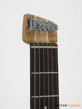 Aguda Black Hole X (2024) Headless Electric Guitar Mahogany Body Rosewood Fretboard - Transblack Natural Quilt Burst