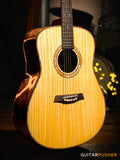 Alama Dreadnought Philippine Wood Collection Series All-Solid Wood Gmelina/Cotton Fruit Acoustic Guitar - Natural (Nitrocellulose Lacquer)