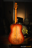 Alama Dreadnought Philippine Wood Collection Series All-Solid Wood Gmelina/Tamarind Acoustic Guitar - Burst (Nitrocellulose Lacquer)