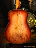 Alama Dreadnought Philippine Wood Collection Series All-Solid Wood Gmelina/Tamarind Acoustic Guitar - Burst (Nitrocellulose Lacquer)